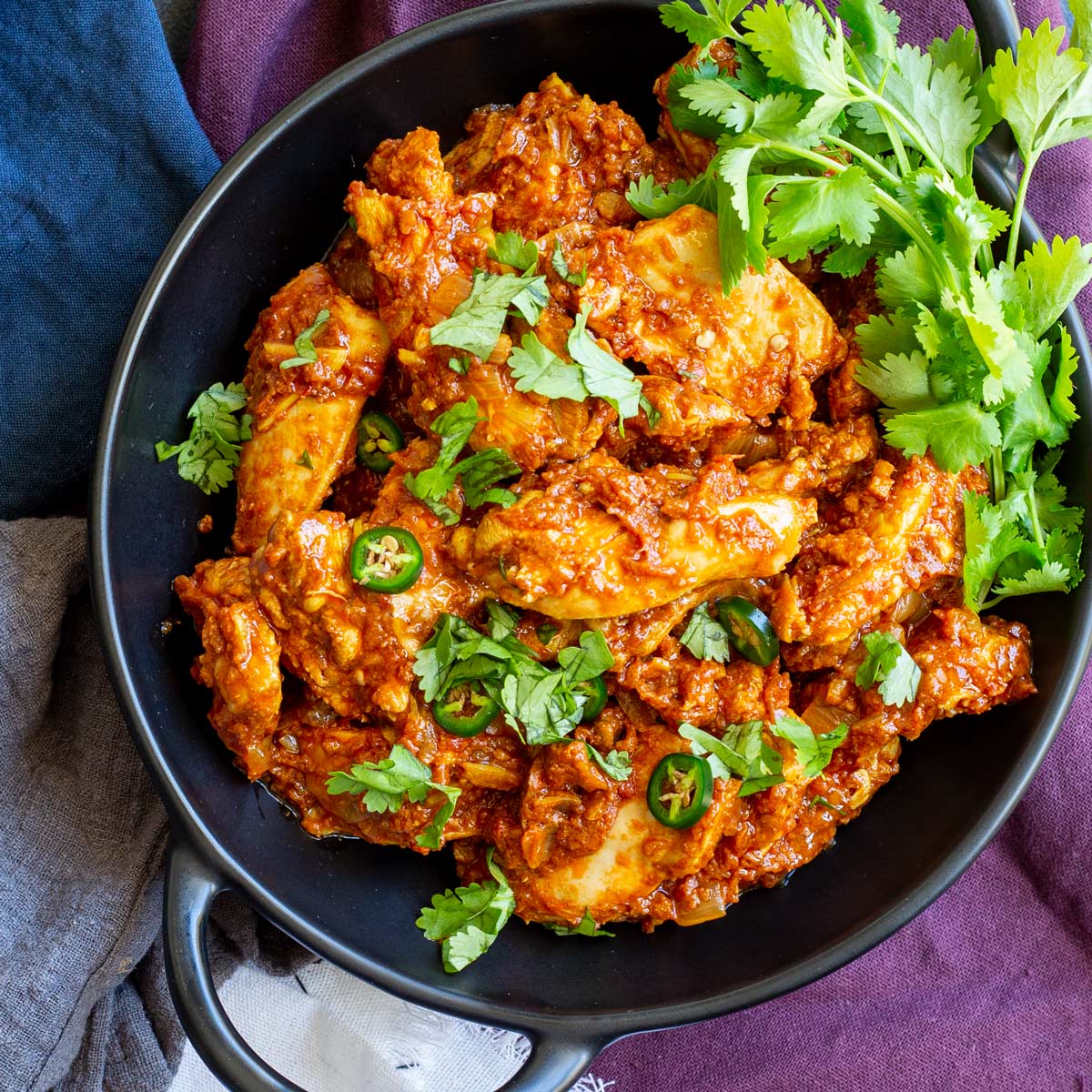 Chicken Bhuna Keema Half